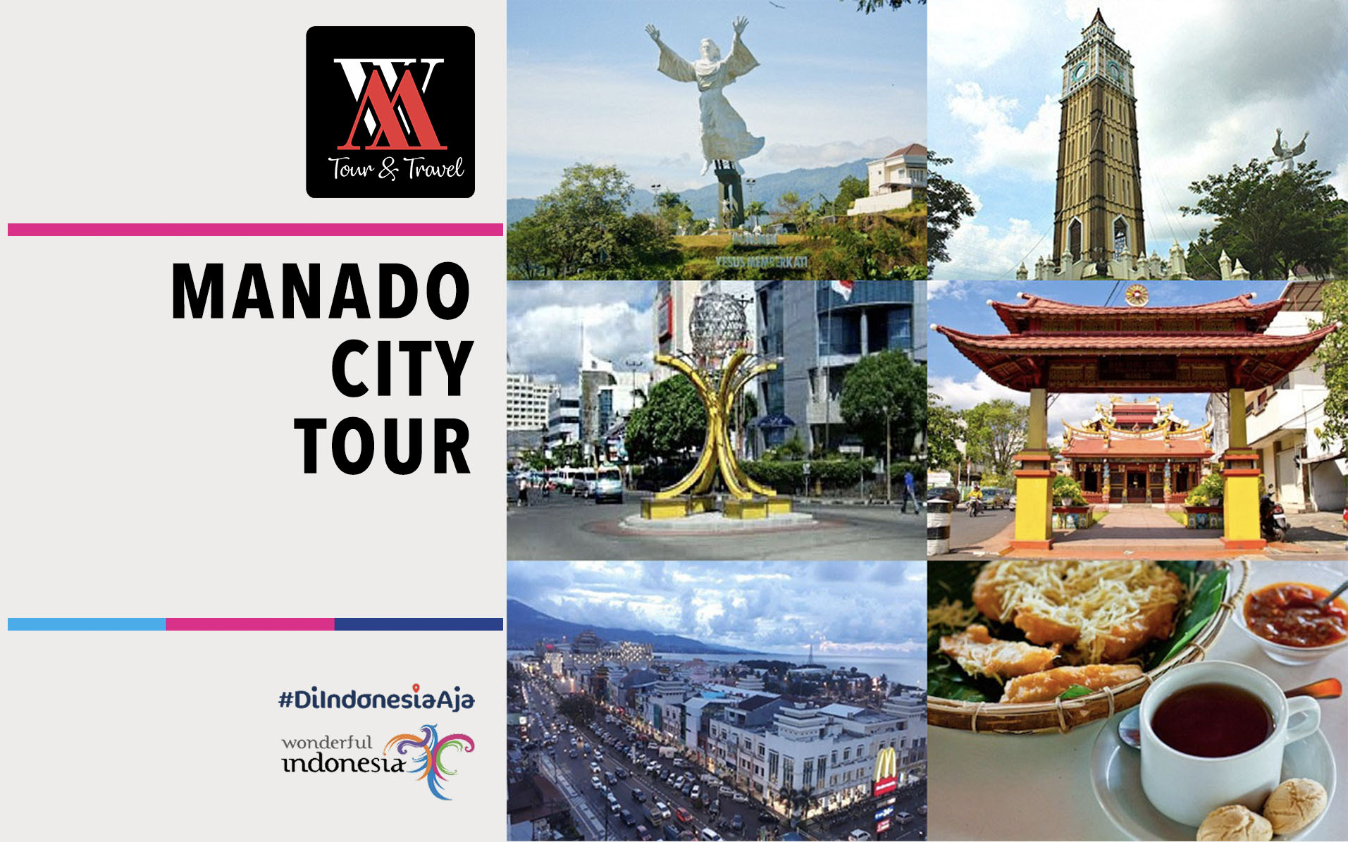 Thumbnail Manado City Tour & Manado Cuisine Lunch